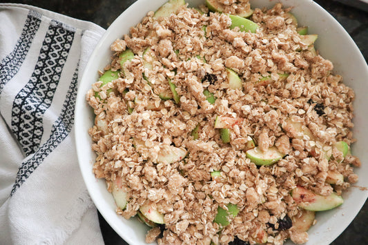 Apple Blackberry Crisp