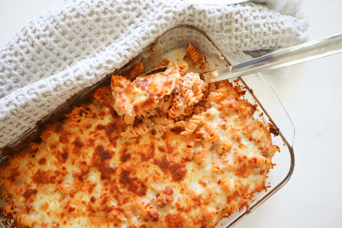 Easy Cheesy Pasta Bake