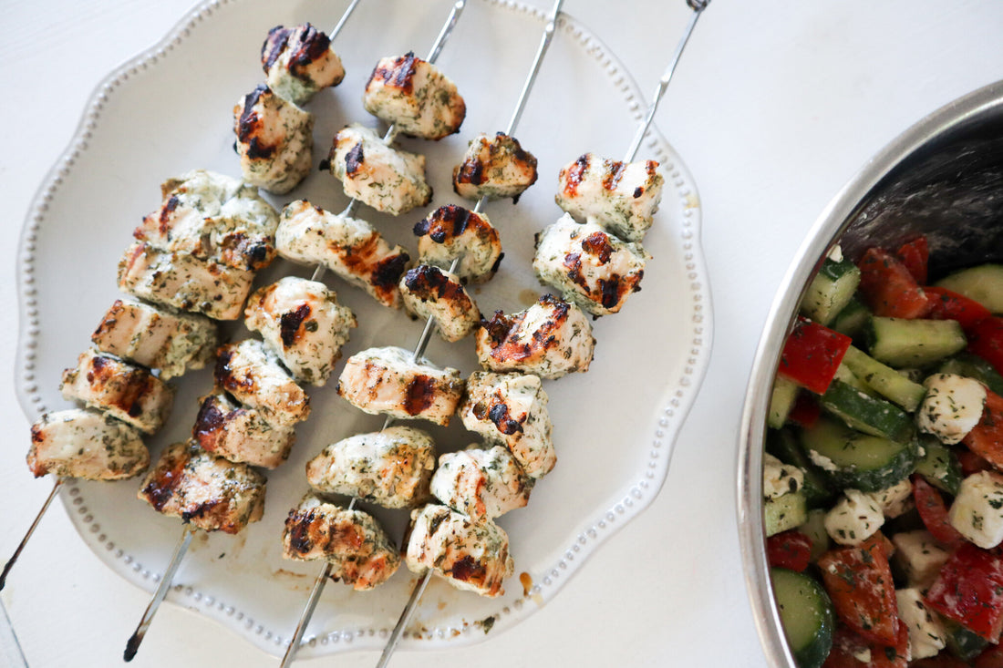 Greek Chicken Skewers