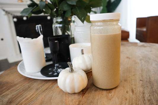 Homemade Pumpkin Spice Coffee Creamer