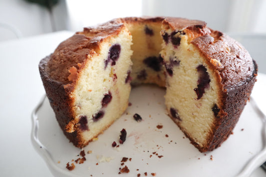 Lemon Blueberry Pound Cake