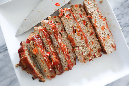 Veggie Packed Turkey Meatloaf