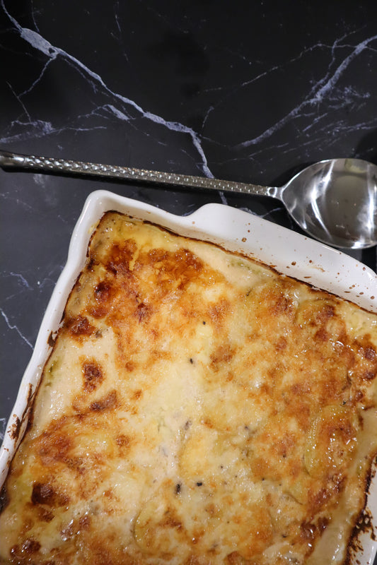 Brown Butter & Gruyere Scalloped Potatoes