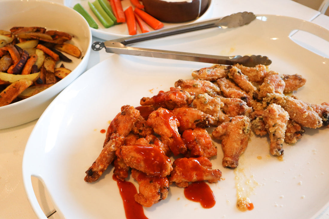 Crispy Oven Baked Chicken Wings