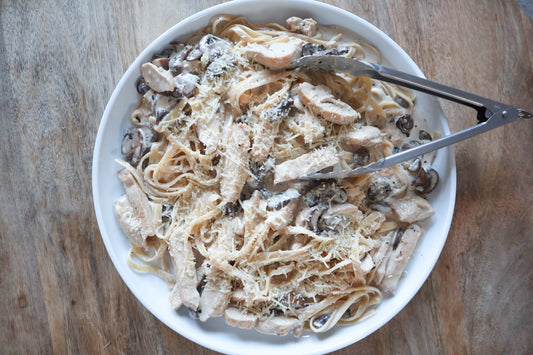 Mushroom & Chicken Alfredo