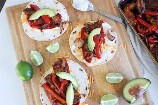 Sheet Pan Chicken Fajitas