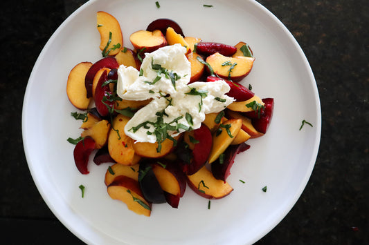 Stone Fruit & Burrata Salad